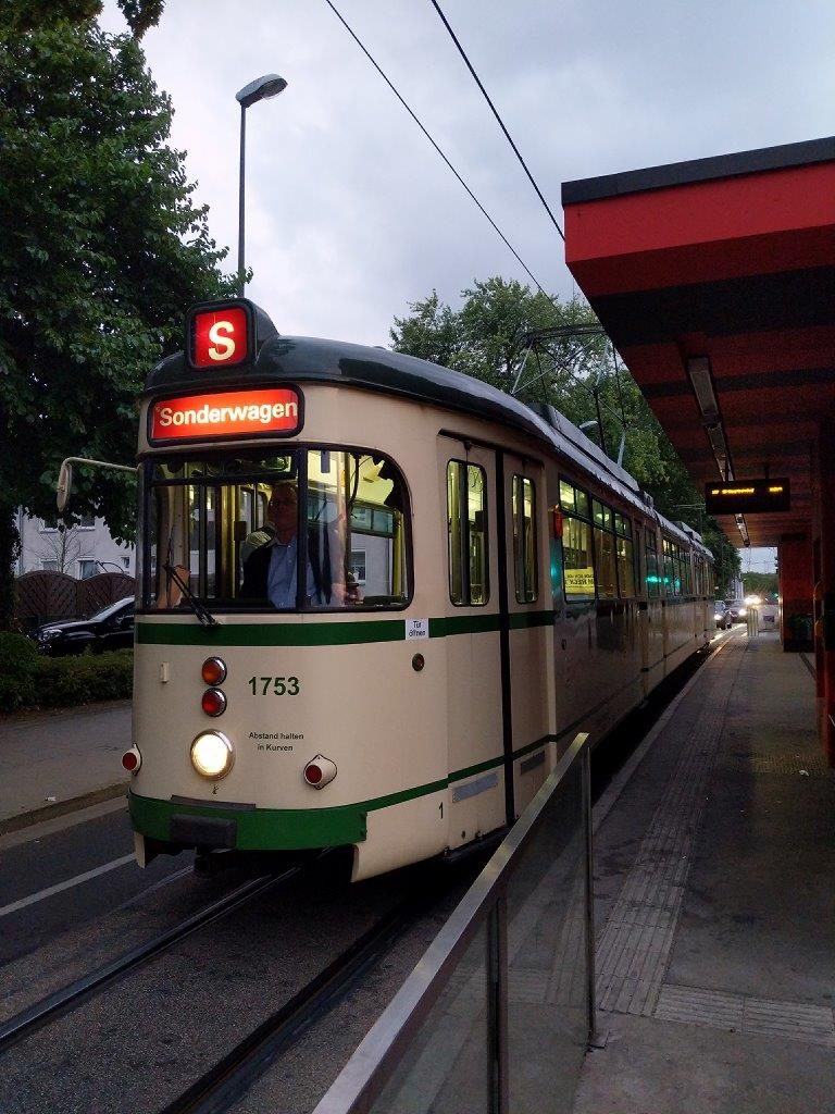 Unterwegs mit der Historische Straßenbahn der Ruhrbahn